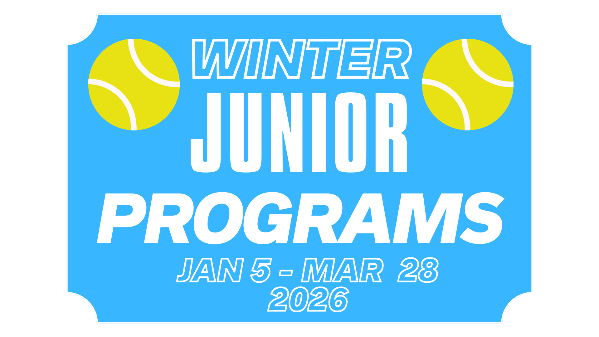 FREE Winter Junior Evaluation Day!