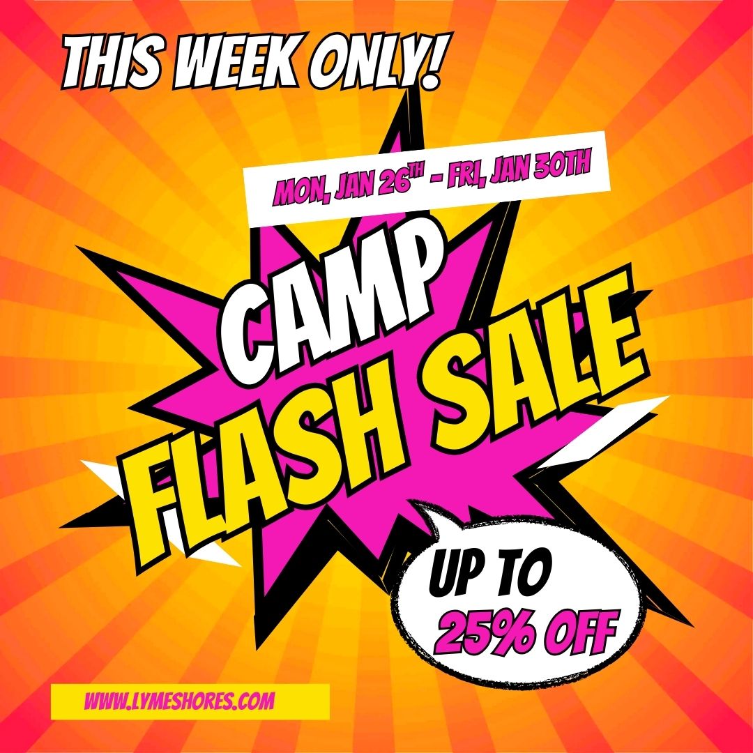 Camp Flash Sale – This Week Only