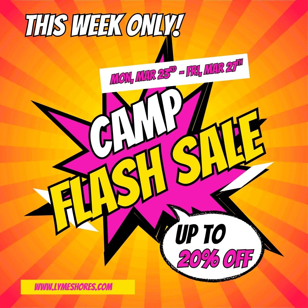 2nd Camp Flash Sale – This Week Only Copy